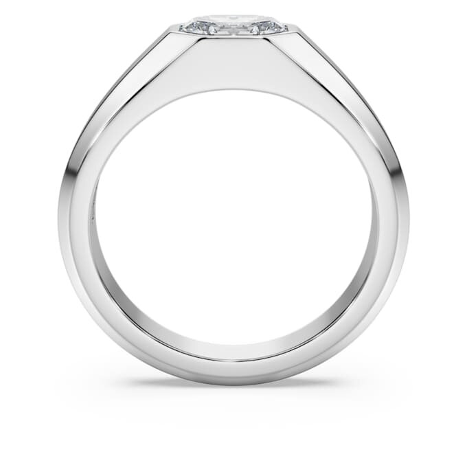 Achtkant-Ring mit im Labor gezüchteten Diamanten, 1,0 Karat insgesamt, achteckige Form, 14 Karat Weißgold Achtkant-Ring mit im Labor gezüchteten Diamanten, 1,0 Karat insgesamt, achteckige Form, 14 Karat Weißgold