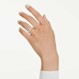Achtkant-Ring mit im Labor gezüchteten Diamanten, 2,4 Karat insgesamt, achteckige Form, 14 Karat Weißgold