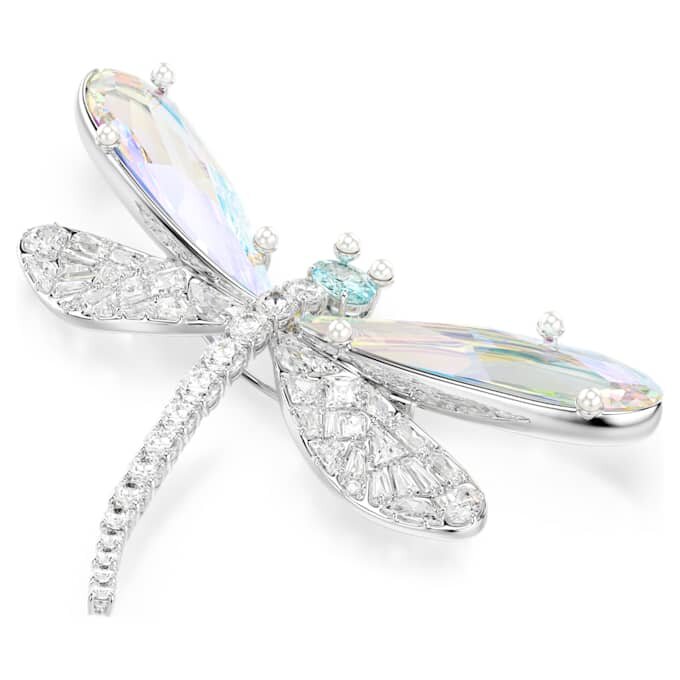 Ariana Grande X Swarovski Anhänger und Brosche Kristallperle, gemischte Schliffe, Libelle, Weiß, rhodiniert Ariana Grande X Swarovski Anhänger und Brosche Kristallperle, gemischte Schliffe, Libelle, Weiß, rhodiniert