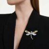 Ariana Grande X Swarovski Anhänger und Brosche Kristallperle, gemischte Schliffe, Libelle, Weiß, rhodiniert Ariana Grande X Swarovski Anhänger und Brosche Kristallperle, gemischte Schliffe, Libelle, Weiß, rhodiniert
