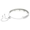 Ariana Grande X Swarovski Armband „Crystal Pearl“, Rundschliff, Weiß, rhodiniert Ariana Grande X Swarovski Armband „Crystal Pearl“, Rundschliff, Weiß, rhodiniert