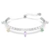 Ariana Grande X Swarovski Armband mit gemischten Schliffen, mehrfarbig, rhodiniert Ariana Grande X Swarovski Armband mit gemischten Schliffen, mehrfarbig, rhodiniert