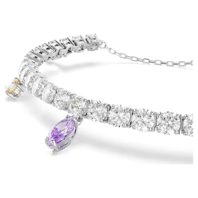 Ariana Grande X Swarovski Armband mit gemischten Schliffen, mehrfarbig, rhodiniert Ariana Grande X Swarovski Armband mit gemischten Schliffen, mehrfarbig, rhodiniert