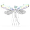 Ariana Grande X Swarovski Brosche und Haarschmuck Kristallperle, verschiedene Schliffe, Libelle, Weiß, rhodiniert Ariana Grande X Swarovski Brosche und Haarschmuck Kristallperle, verschiedene Schliffe, Libelle, Weiß, rhodiniert