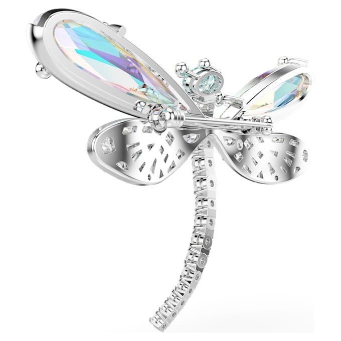Ariana Grande X Swarovski Brosche und Haarschmuck Kristallperle, verschiedene Schliffe, Libelle, Weiß, rhodiniert Ariana Grande X Swarovski Brosche und Haarschmuck Kristallperle, verschiedene Schliffe, Libelle, Weiß, rhodiniert