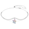 Ariana Grande X Swarovski Choker mit gemischten Schliffen, Blumenmotiv, mehrfarbig, rhodiniert Ariana Grande X Swarovski Choker mit gemischten Schliffen, Blumenmotiv, mehrfarbig, rhodiniert