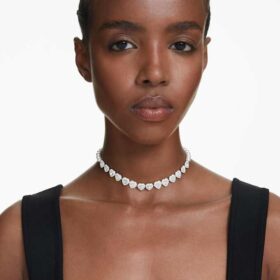 ariana grande x swarovski choker mit gemischten schliffformen kristallperlen herz weiss rhodiniert 1 280x280 - Ariana Grande X Swarovski Choker mit gemischten Schliffformen, Kristallperlen, Herz, Wei&szlig;, rhodiniert