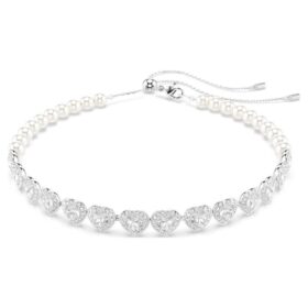 ariana grande x swarovski choker mit gemischten schliffformen kristallperlen herz weiss rhodiniert 2 280x280 - Ariana Grande X Swarovski Choker mit gemischten Schliffformen, Kristallperlen, Herz, Wei&szlig;, rhodiniert