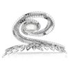 Ariana Grande X Swarovski Haarspange im Baguette-Schliff, weiß, rhodiniert Ariana Grande X Swarovski Haarspange im Baguette-Schliff, weiß, rhodiniert