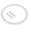 Ariana Grande X Swarovski Halskette mit gemischten Schliffen, Herz, Weiß, rhodiniert Ariana Grande X Swarovski Halskette mit gemischten Schliffen, Herz, Weiß, rhodiniert