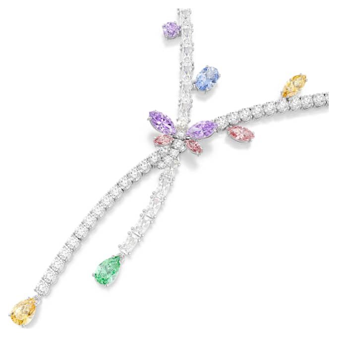 Ariana Grande X Swarovski Halskette mit gemischten Schliffformen, Libelle, mehrfarbig, rhodiniert Ariana Grande X Swarovski Halskette mit gemischten Schliffformen, Libelle, mehrfarbig, rhodiniert