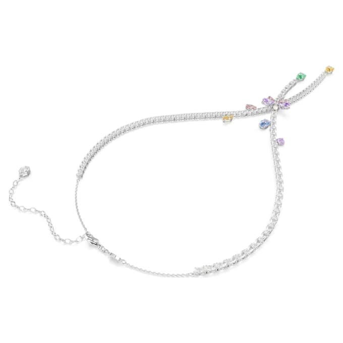 Ariana Grande X Swarovski Halskette mit gemischten Schliffformen, Libelle, mehrfarbig, rhodiniert Ariana Grande X Swarovski Halskette mit gemischten Schliffformen, Libelle, mehrfarbig, rhodiniert
