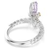 Ariana Grande X Swarovski Motivring mit gemischten Schliffen, Libelle, mehrfarbig, rhodiniert