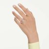 Ariana Grande X Swarovski Offener Ring mit gemischten Schliffen, mehrfarbig, rhodiniert