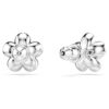 Ariana Grande X Swarovski Ohrringe Kristallperle, Rundschliff, Blume, Weiß, rhodiniert