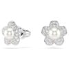 Ariana Grande X Swarovski Set Kristallperle, Rundschliff, Blume, Weiß, rhodiniert Ariana Grande X Swarovski Set Kristallperle, Rundschliff, Blume, Weiß, rhodiniert