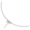 Ariana Grande X Swarovski Y-Halskette mit gemischten Schliffen, Libelle, mehrfarbig, rhodiniert Ariana Grande X Swarovski Y-Halskette mit gemischten Schliffen, Libelle, mehrfarbig, rhodiniert