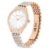 Attract Uhr, Swiss Made, Metallarmband, Roségold-Farbton, roségoldfarbene Oberfläche Attract Uhr, Swiss Made, Metallarmband, Roségold-Farbton, roségoldfarbene Oberfläche