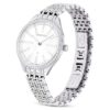 Attract Uhr Swiss Made, Metallarmband, silberfarben, Edelstahl Attract Uhr Swiss Made, Metallarmband, silberfarben, Edelstahl