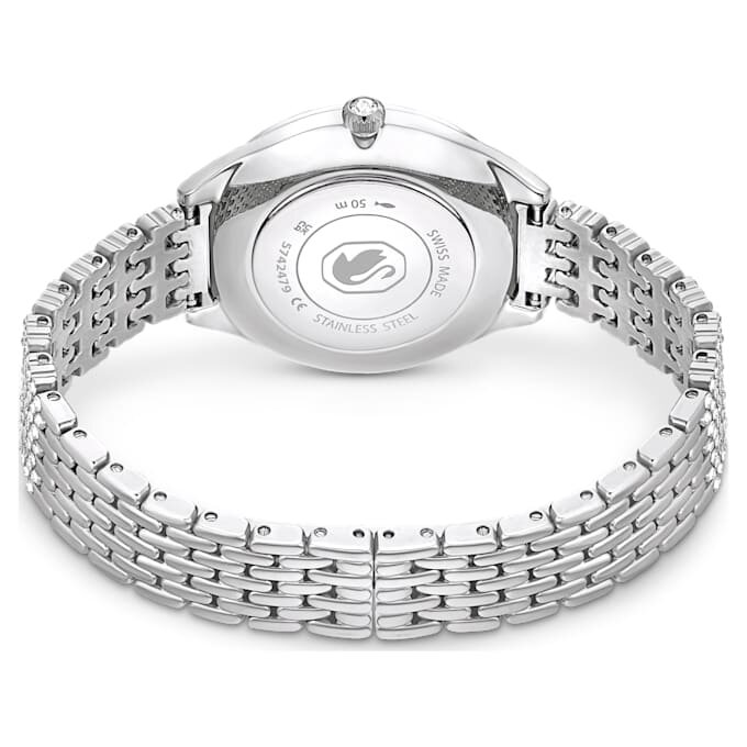 Attract Uhr Swiss Made, Metallarmband, silberfarben, Edelstahl Attract Uhr Swiss Made, Metallarmband, silberfarben, Edelstahl