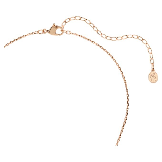 Constella-Anhänger mit rundem Schliff, Dancing Stone, rosa, roségoldfarben plattiert Constella-Anhänger mit rundem Schliff, Dancing Stone, rosa, roségoldfarben plattiert
