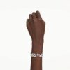 Constella-Armband mit gemischten Schliffen, weiß, rhodiniert