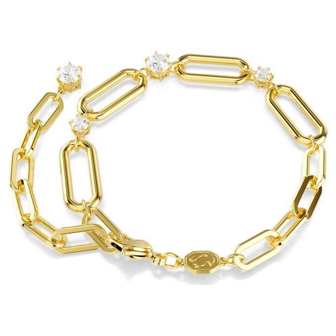 Constella-Armband, weiß, goldfarben plattiert Constella-Armband, weiß, goldfarben plattiert