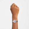 Cosmopolitan-Uhr, Swiss Made, Metallarmband, silberfarben, gemischte Metalloptik