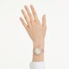 Crystalline Aura Uhr, Swiss Made, Metallarmband, Roségold-Farbton, roségoldfarbene Oberfläche Crystalline Aura Uhr, Swiss Made, Metallarmband, Roségold-Farbton, roségoldfarbene Oberfläche