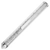 Crystalline-Kugelschreiber Grau, grau lackiert, verchromt Crystalline-Kugelschreiber Grau, grau lackiert, verchromt