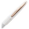 Crystalline-Rollerball-Stift, weiß, roségoldfarben plattiert Crystalline-Rollerball-Stift, weiß, roségoldfarben plattiert