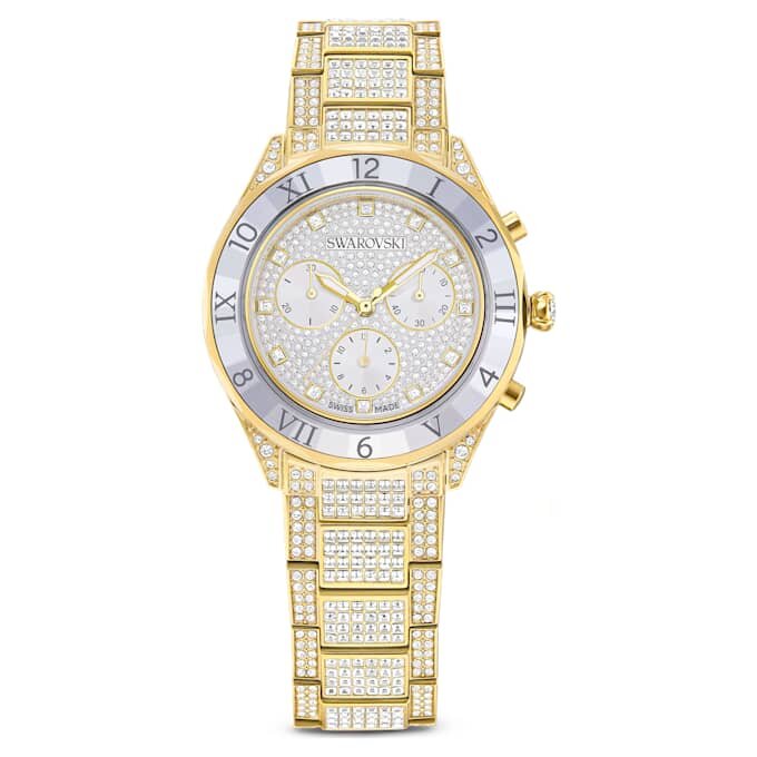 Dextera Lux Uhr, Swiss Made, Metallarmband, goldfarben, goldfarbene Oberfläche Dextera Lux Uhr, Swiss Made, Metallarmband, goldfarben, goldfarbene Oberfläche