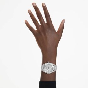 Dextera Lux Uhr, Swiss Made, Metallarmband, silberfarben, Edelstahl