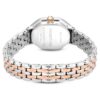 Dextera Octagon Uhr Swiss Made, Metallarmband, silberfarben, roségoldfarbenes Finish Dextera Octagon Uhr Swiss Made, Metallarmband, silberfarben, roségoldfarbenes Finish