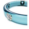 Dulcis Armreif mit Achtkant-Schliff, blau, goldfarben plattiert Dulcis Armreif mit Achtkant-Schliff, blau, goldfarben plattiert