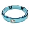 Dulcis Armreif mit Achtkant-Schliff, blau, goldfarben plattiert Dulcis Armreif mit Achtkant-Schliff, blau, goldfarben plattiert