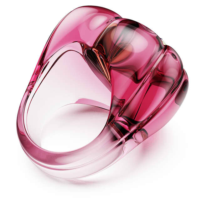 Dulcis Cocktailring, Herzschliff, Pavé, Herz, Rosa Dulcis Cocktailring, Herzschliff, Pavé, Herz, Rosa