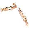 Ein Angelic Armband, Rundschliff, Pavé, mittelgroß, weiß, roségoldfarben plattiert Ein Angelic Armband, Rundschliff, Pavé, mittelgroß, weiß, roségoldfarben plattiert
