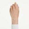 Eternity-Armband mit im Labor gezüchteten Diamanten, 0,5 Karat insgesamt, Herzform, Sterlingsilber Eternity-Armband mit im Labor gezüchteten Diamanten, 0,5 Karat insgesamt, Herzform, Sterlingsilber