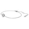 Eternity-Armband mit im Labor gezüchteten Diamanten, 0,5 Karat insgesamt, Herzform, Sterlingsilber Eternity-Armband mit im Labor gezüchteten Diamanten, 0,5 Karat insgesamt, Herzform, Sterlingsilber