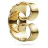 Eternity-Ohrring-Verschluss aus 14-karätigem Gelbgold