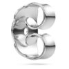 Eternity Ohrring-Verschluss aus 14-karätigem Weißgold