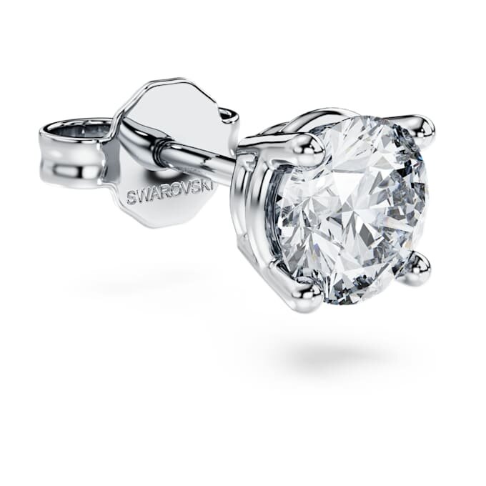 Eternity-Ohrringe mit im Labor gezüchteten Diamanten, 0,5 Karat insgesamt, einzeln, runde Form, 14 Karat Weißgold Eternity-Ohrringe mit im Labor gezüchteten Diamanten, 0,5 Karat insgesamt, einzeln, runde Form, 14 Karat Weißgold