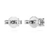 Eternity-Ohrringe mit im Labor gezüchteten Diamanten, 0,52 Karat insgesamt, runde Form, Sterlingsilber Eternity-Ohrringe mit im Labor gezüchteten Diamanten, 0,52 Karat insgesamt, runde Form, Sterlingsilber
