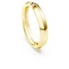 Eternity-Ring mit im Labor gezüchteten Diamanten, 0,05 Karat insgesamt, runde Form, 14-karätiges Gelbgold