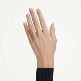Eternity-Ring mit im Labor gezüchteten Diamanten, 0,2 Karat insgesamt, runde Form, 14 Karat Gelbgold