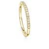 Eternity-Ring mit im Labor gezüchteten Diamanten, 0,2 Karat insgesamt, runde Form, 14 Karat Gelbgold