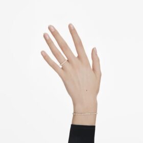 Eternity-Ring mit im Labor gezüchteten Diamanten, 0,4 Karat insgesamt, runde Form, 14-karätiges Gelbgold