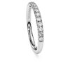 Eternity-Ring mit im Labor gezüchteten Diamanten, 0,4 Karat insgesamt, runde Form, Sterlingsilber Eternity-Ring mit im Labor gezüchteten Diamanten, 0,4 Karat insgesamt, runde Form, Sterlingsilber