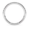 Eternity-Ring mit im Labor gezüchteten Diamanten, 0,4 Karat insgesamt, runde Form, Sterlingsilber Eternity-Ring mit im Labor gezüchteten Diamanten, 0,4 Karat insgesamt, runde Form, Sterlingsilber